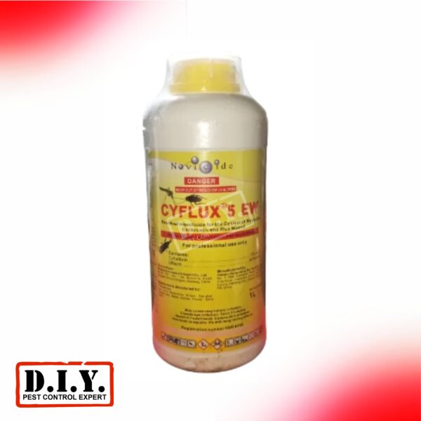 Cyflux 5 EW | Cyfluthrin | General Pest Control | Stored Product Pest – 1 Liter